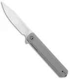 CIVIVI Chronic Liner Lock Knife Gray G-10 (3.22" Satin)