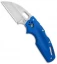 Cold Steel Tuff Lite Tri-Ad Lock Knife Blue  (2.5" Satin) 20LTB
