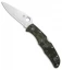 Spyderco Endura 4 Knife Zome Green FRN (3.75" Satin) C10ZFPGR
