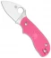 Spyderco Squeak SlipIt Knife Pink FRN (2" Satin) C154PPN
