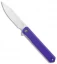 CIVIVI Chronic Liner Lock Knife Purple G-10 (3.22" Satin) C917D