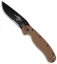 Ontario RAT Model 1 Liner Lock Knife Coyote Brown (3.625" Black Serr) 8847CB