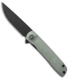 CIVIVI Brad Zinker Bo Liner Lock Knife Natural G-10 (2.9" Black SW)