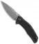Zero Tolerance 0357BW Assisted Opening Liner Lock Knife (3.25" Black SW)