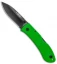 Ka-Bar Dozier Folding Hunter Lockback Knife Kelly Green (3" Black) 4062KG
