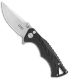 CRKT Tighe BT Fighter Compact Plunge Lock Knife Black GRN (2.875" SW) 5220