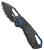 MKM Voxnaes Isonzo Clip Point Liner Lock Knife Black FRN  (2.25" Black)