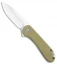 CIVIVI Elementum Liner Lock Knife Olive Micarta (2.9" Satin D2) C907S