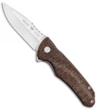 Buck Sprint Pro Liner Lock Knife Burlap Micarta (3" Satin) 0841BRS