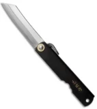 Nagao Higonokami Friction Folder Black (2.875" Shirogami) HIGO 14BL