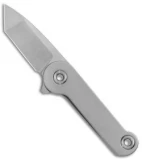 San Diego Knives + Ferrum Forge Tanto KeyBar KB Flipper Knife (2.1" Satin)