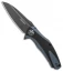 Kershaw Natrix Sub-Frame Lock Knife Blue G-10/Carbon Fiber (3.25" Gray) 7007CF
