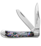 Imperial Small Trapper Knife 2.75" Abalone Swirl IMP19PRT