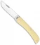 Case Sodbuster Jr. Knife 3.625" Yellow Synthetic (3137 CV) 032