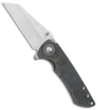 Kizer CK Knifeworks Critical Mini Liner Lock Knife Black Micarta (3" Satin)