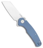 CJRB Cutlery Crag Recoil-lock Knife Gray G10  (3.5" D2 Stonewash) J1904R-GYF