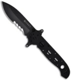 CRKT Carson M21-14SFG Special Forces G-10 Folding Knife (3.875" Black Serr)