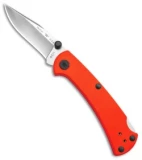Buck 112 Slim Pro TRX Lockback Knife Orange G-10 (3" Satin) 0112ORS3