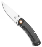 QSP Copperhead Liner Lock Knife Black G-10 (3.5" Satin)