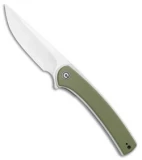 CIVIVI Asticus Liner Lock Knife OD Green G-10 (3.8" Satin) C2002A
