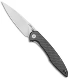 CJRB Cutlery Centros Liner Lock Knife Carbon Fiber (3.625" D2 SW) J1905-CF
