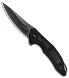 Kershaw Anso Method Liner Lock Knife Black  G-10 (3" BlackWash) 1170