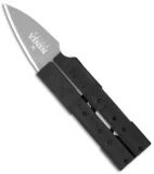 Wallet Ninja Folding Credit Card Ninja Knife (3.25" Gray)