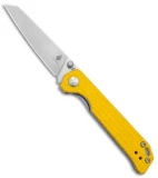 Kizer Azo Vanguard Mini Begleiter Liner Lock Knife Yellow G-10 (2.8" Satin)