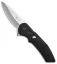 Buck Hexam Folding Knife Black Poly (3.3" Satin) 0261BKS