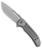 WE Knife Co. Ferrum Forge Minax Frame Lock Knife Gray Titanium (3.5" SW)