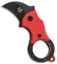 Fox Knives Mini-KA Linerlock Karambit Knife Red (1" Black) 01FX324