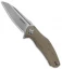 Kershaw Natrix Sub-Frame Lock Knife Tan G-10 (3.25" Stonewash) 7007TAN