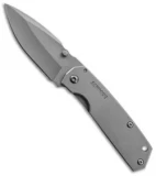 Schrade Mini Drop Point Frame Lock Knife (2.625" Gray) SCH303M