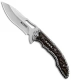 CRKT Ikoma Fossil Frame Lock Knife (3.96" Satin) 5470