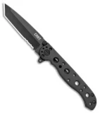 CRKT Carson M16-10KS EDC Tanto Frame Lock Knife (3" Black Serr)