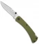 Buck 110 Slim Pro TRX Lockback Knife OD Green G-10 (3.75" Satin) 0110GRS3