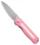 Kizer Lätt Vind Mini Liner Lock Knife Pink G-10 (3" Satin) V3567N3
