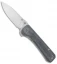 QSP Hawk Liner Lock Knife Black Linen Micarta (3.25" Satin)