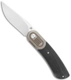 Kansept Knives Lunquist Reverie Frame Lock Knife Gold Ti/Black G-10 (3" SW)