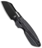 Kizer D.O.C.K. October Liner Lock Knife Black Micarta (2.9" Black) KI3569-A