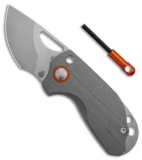 Kizer Vangard Yue/Azo Catshark Folding Knife Gray G-10 (2" SW) V2561-A