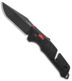 SOG Trident AT-XR Lock Knife Black/Red Tanto (3.7" Black)