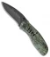 Schrade Pro Hunter Liner Lock Knife Green Camo FRN (3" Black) SCHST6CCP