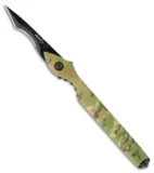 Boker Plus Jim Wagner Urban Survival Camo Tanto Pen Knife (1.63" Black) 01BO047C