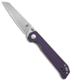 Kizer Azo Vanguard Mini Begleiter Liner Lock Knife Purple G-10 (2.8" Satin)