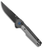 Kansept Mikkel Willumsen EDC Tac Knife Titanium/Shred CF (3.1" Black)