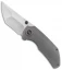 WE Knife Co. Thug Frame Lock Knife Gray Titanium (2.6" Satin)