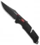 SOG Trident AT-XR Lock Knife Black/Red Clip Point (3.7" Black)