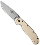Ontario RAT Model 1 Liner Lock Knife Desert Tan (3.625" Satin) 8848DT