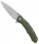Bestech Knives Warwolf Liner Lock Knife Green G-10 (3.5" Satin)